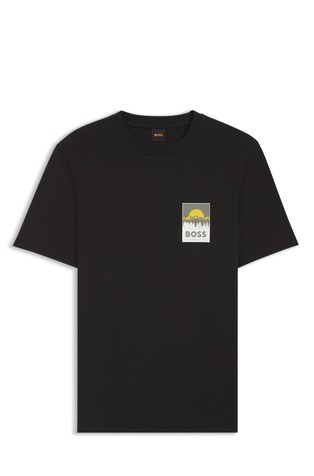 Majica od pamučnog jerseya s logo otiskom