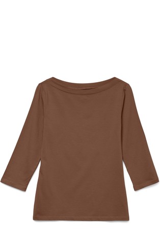 VMPANDA 3/4 sleeve T-Shirt in modal-blend