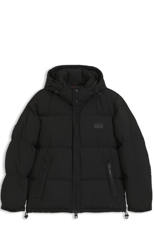 Vodoodbojna jakna punjena paperjem s uklonjivom kapuljačom