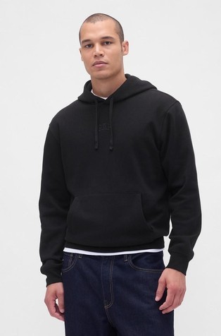 Relaxed Gap Mini-Logo Hoodie