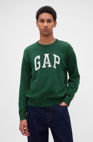 Gap logo muški pleten pulover