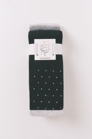 Paket od 3 para čarapa sa svjetlucavim detaljima