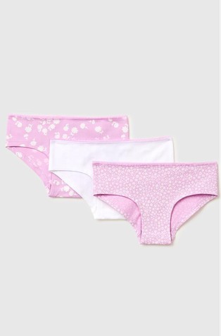 Three stretch cotton culottes