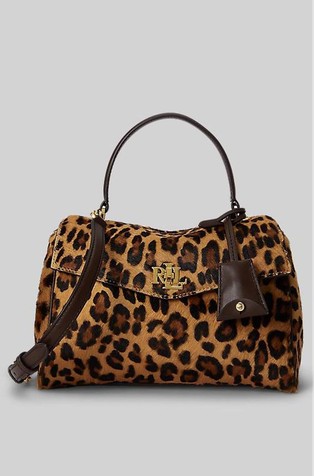 Farrah Soft manja torbica s leopard uzorkom