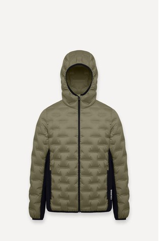 Vodoodbojna skijaška jakna punjena paperjem s kapuljačom