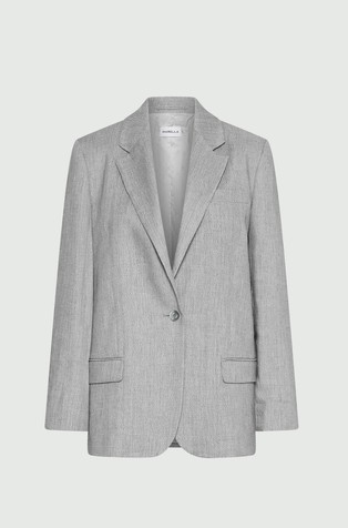 Meliran sako od rastezljive mješavine lana