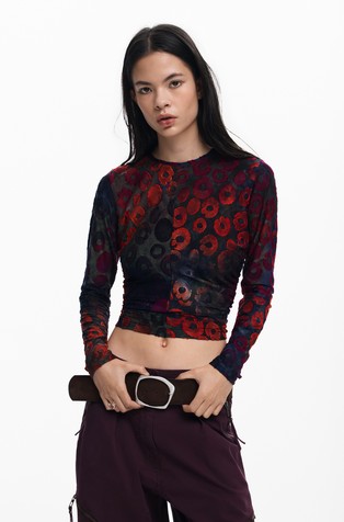 Majica s printom krugova