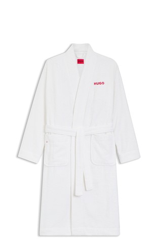 Ogrtač za poslije kupanja od pamučnog frotira s logotipom