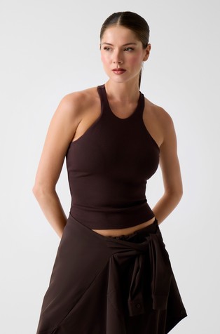 Rebrasta majica bez rukava