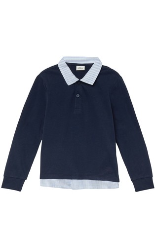 Polo majica s kontrastnim umetcima