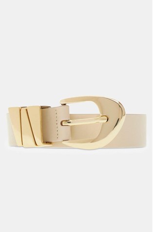 Leather belt