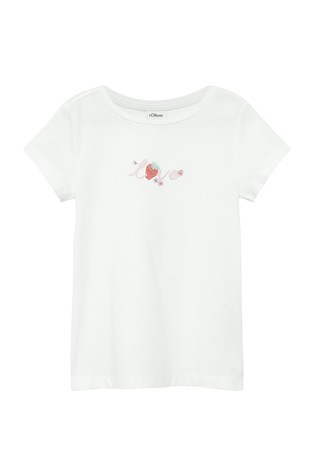 T-shirt with a-shape print