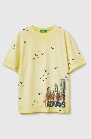 Oversized T-shirt with print