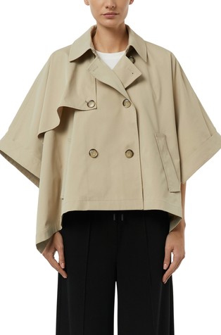 Cropped jakna s dizajnom ogrtača