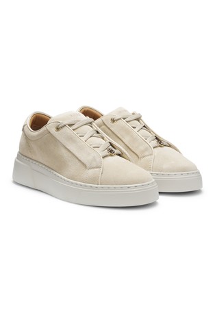 Suede trainers