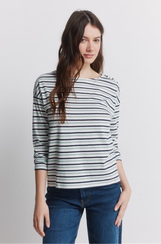 Shoulder button T-shirt