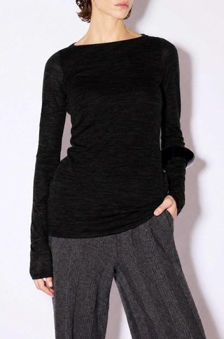 Wool blend T-shirt