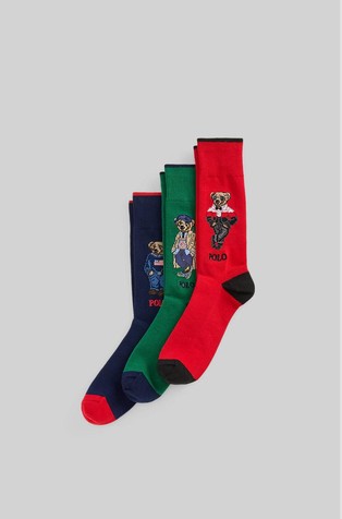 Polo Bear paket od 3 para čarapa