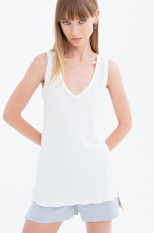 Majica od viskoze bez rukava