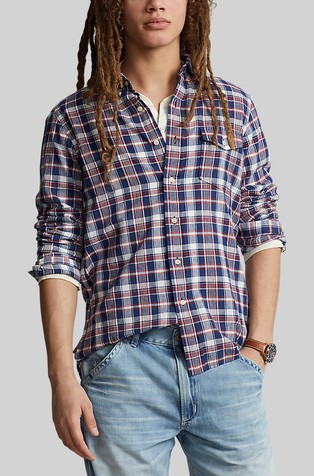 Classic fit karirana košulja