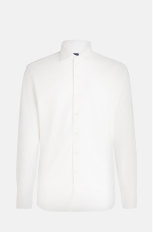 Regular fit košulja od pamučne jersey tkanine