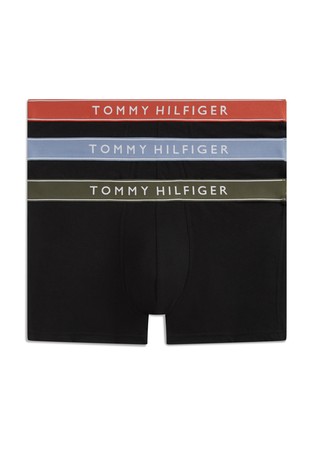 Essential paket od 3 para bokserica s logo obrubom