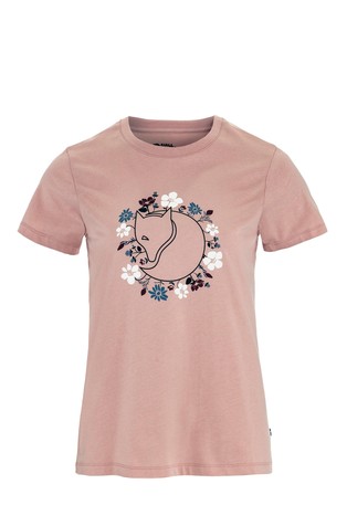 Fjällblomster majica kratkih rukava s motivom lisice