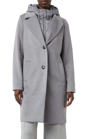 Kaput s uklonjivom prošivenom kapujačom