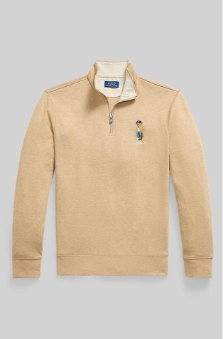 Polo Bear jersey pulover s djelomičnim kopčanjem