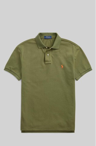 Custom Slim Fit Mesh Polo Shirt
