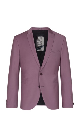 Skinny fit sako od rastezljive mješavine vune