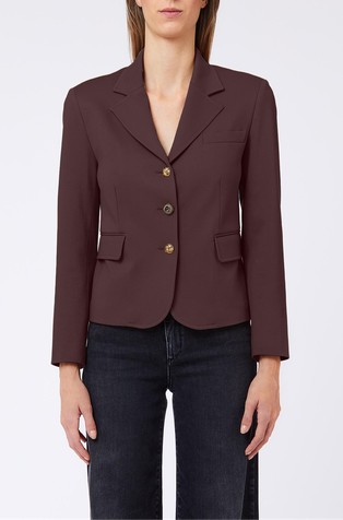 Slim fit sako od milano tkanine