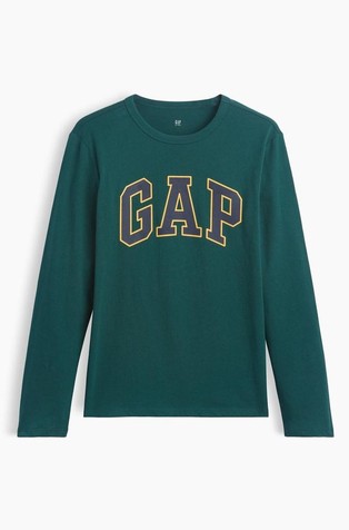 Gap logo majica dugih rukava s printom za dječake
