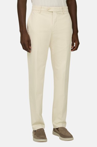 Stretch Cotton/Tencel Trousers