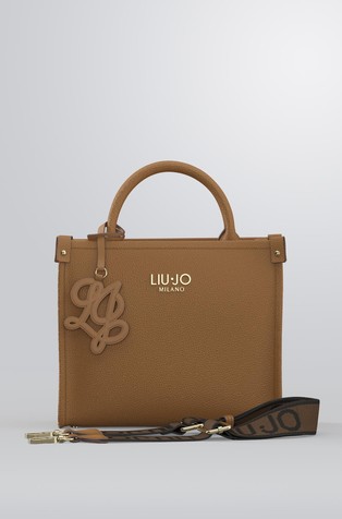Mala tote torbica s logo privjeskom