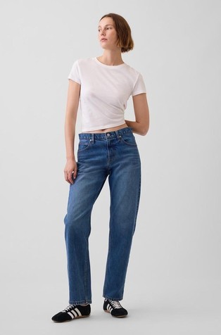 Ženske straight fit jeans hlače sa suženim nogavicama