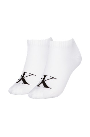 Paket od 2 para niskih čarapa od mješavine pamuka s monogramom