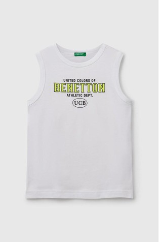 Logo majica bez rukava od organskog pamuka