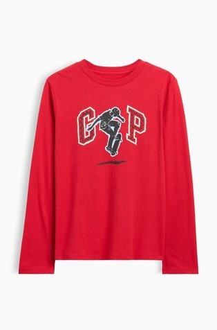 Gap logo majica dugih rukava za dječake