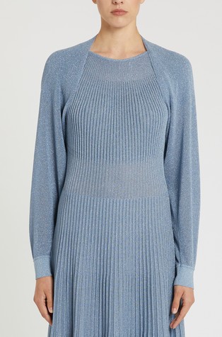 Kardigan od mješavine viskoze sa svjetlucavim vlaknima