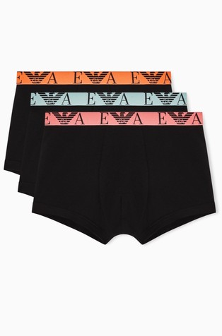 Three-pack of boxer briefs with monogram logo