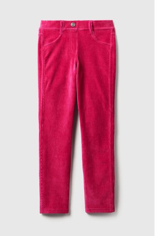 Super skinny chenille trousers