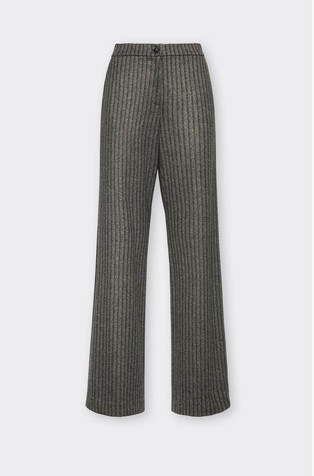 Regular fit pinstripe Flannel Trousers
