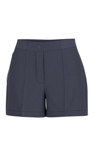 Textured shorts with logo