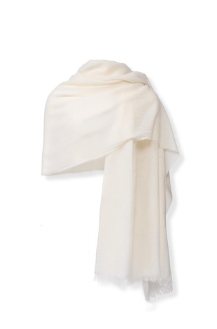 Wool blend scarf with sequins