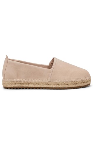 Espadrille sandal in suede