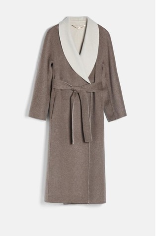 Wool-blend coat