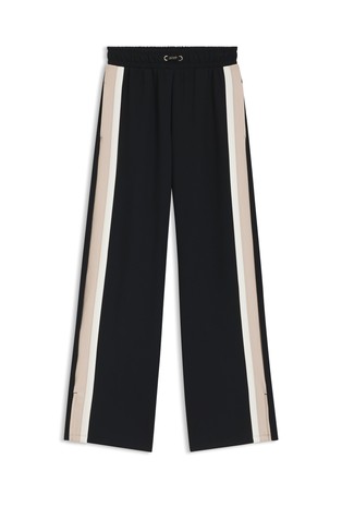 Tracksuit bottoms with contrast stripes