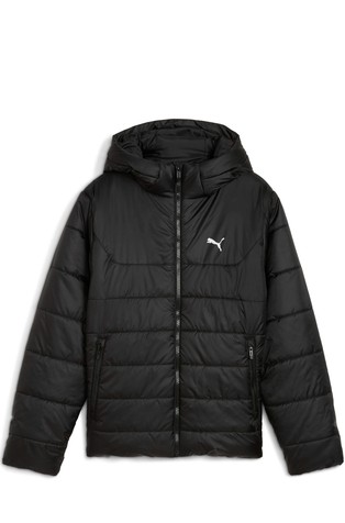 Essentials prošivena jakna s kapuljačom