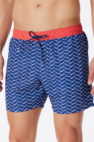 Casual Swim - wowen fabric patterned swimwear